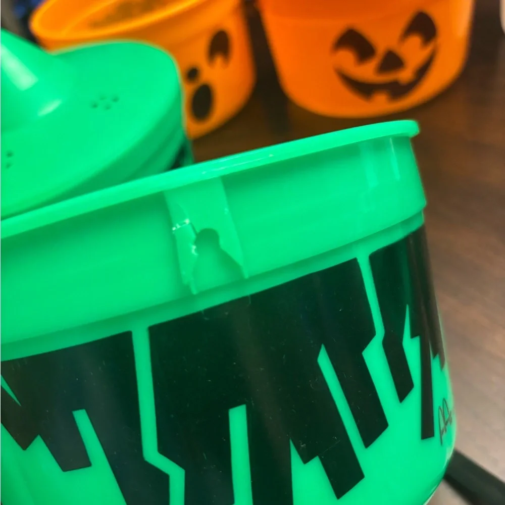 Vintage 1986 McDonald's Halloween Buckets- Lot of 6